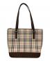 BURBERRY（バーバリー）の古着「トートバッグ」｜ベージュ×ブラウン