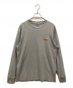 Carhartt WIPカーハート ワーク イン プログレス）の古着「ロングスリーブカットソー」｜グレー