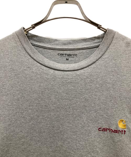 Carhartt WIP（カーハート ワーク イン プログレス）CARHARTT WIP (カーハート ワーク イン プログレス) ロングスリーブカットソー グレー サイズ:SIZE Mの古着・服飾アイテム