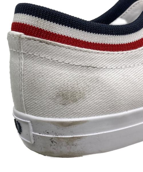 FRED PERRY（フレッドペリー）FRED PERRY (フレッドペリー) ローカットスニーカー ホワイト サイズ:UK8の古着・服飾アイテム