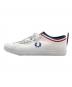 FRED PERRY (フレッドペリー) ローカットスニーカー ホワイト サイズ:UK8：6000円