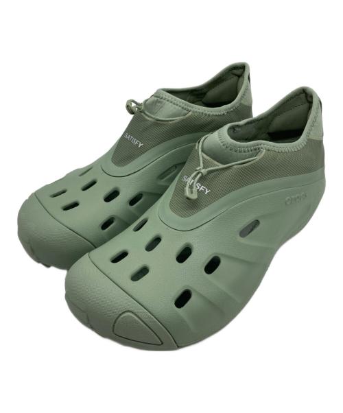 crocs（クロックス）crocs (クロックス) Satisfy (サティスファイ) クイック トレイル グリーン サイズ:8 未使用品の古着・服飾アイテム