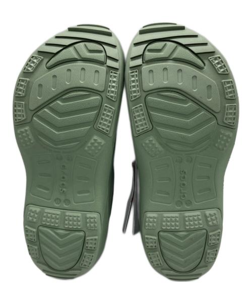 crocs（クロックス）crocs (クロックス) Satisfy (サティスファイ) クイック トレイル グリーン サイズ:8 未使用品の古着・服飾アイテム