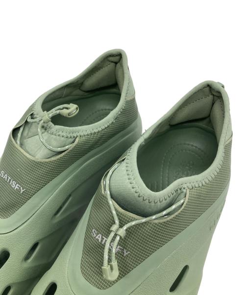 crocs（クロックス）crocs (クロックス) Satisfy (サティスファイ) クイック トレイル グリーン サイズ:8 未使用品の古着・服飾アイテム
