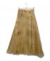 AMERI (アメリ) HOROSCOPE SHEER PLEATS SKIRT ベージュ サイズ:Ⅿ：6000円