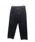 STEVEN ALAN（スティーブンアラン）の古着「13.5oz デニム 5ポケット バギー パンツ」｜ブラック