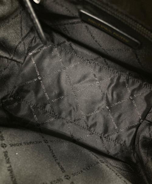 MICHAEL KORS（マイケル・コース）MICHAEL KORS (マイケル・コース) トートバッグ ブラックの古着・服飾アイテム