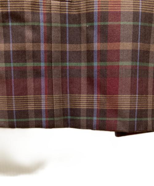 Burberry's（バーバリーズ）Burberry's (バーバリーズ) テーラードジャケット ボルドー サイズ:13brの古着・服飾アイテム
