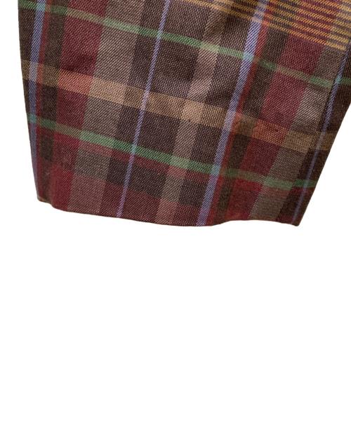 Burberry's（バーバリーズ）Burberry's (バーバリーズ) テーラードジャケット ボルドー サイズ:13brの古着・服飾アイテム