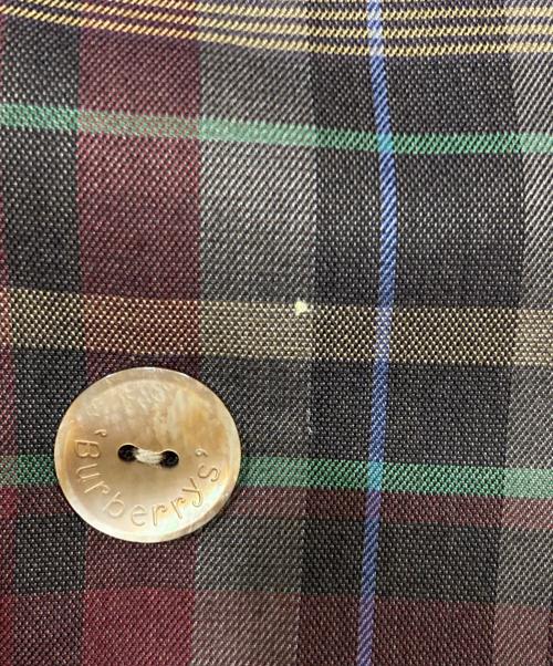 Burberry's（バーバリーズ）Burberry's (バーバリーズ) テーラードジャケット ボルドー サイズ:13brの古着・服飾アイテム