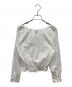 The Barnnet (ザ バーネット) Pleatib Blouse ホワイト サイズ:SIZE Free：5000円
