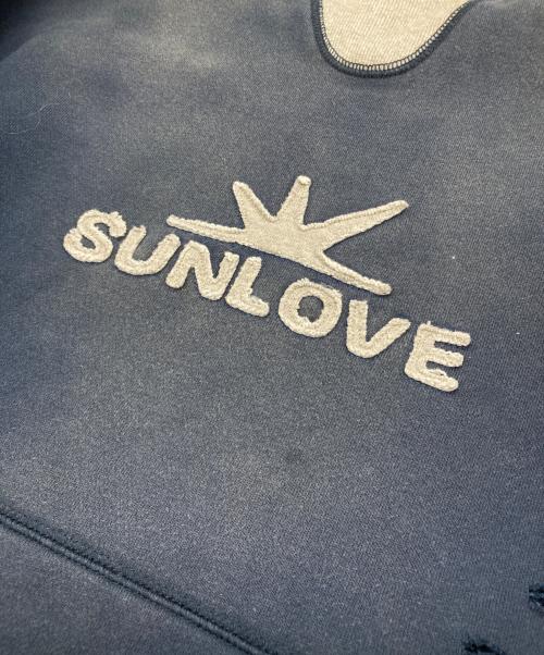 SUNLOVE（サンラブ）SUNLOVE (サンラブ) TOKYO POPUP クルーネック スウェット ネイビー サイズ:SIZE Lの古着・服飾アイテム