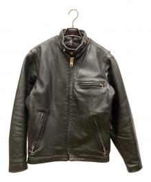 Schott（ショット）の古着「ライナー付レザージャケット」｜ブラック