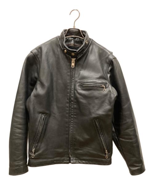 Schott（ショット）Schott (ショット) ライナー付レザージャケット ブラック サイズ:SIZE 36の古着・服飾アイテム