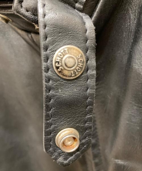 Schott（ショット）Schott (ショット) ライナー付レザージャケット ブラック サイズ:SIZE 36の古着・服飾アイテム