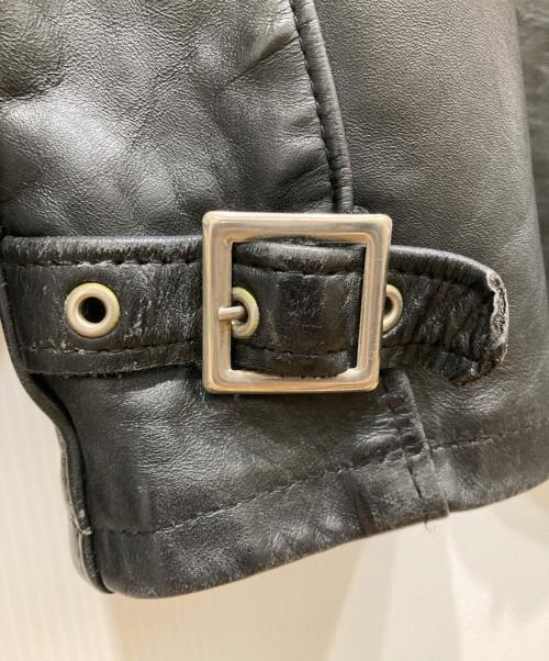 Schott（ショット）Schott (ショット) ライナー付レザージャケット ブラック サイズ:SIZE 36の古着・服飾アイテム