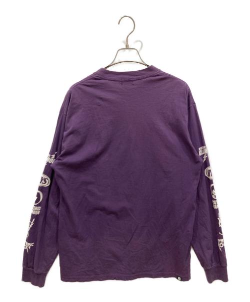 Hysteric Glamour（ヒステリックグラマー）Hysteric Glamour (ヒステリックグラマー) ロングスリーブカットソー パープル サイズ:SIZE Mの古着・服飾アイテム