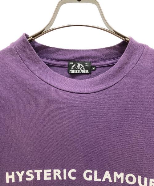 Hysteric Glamour（ヒステリックグラマー）Hysteric Glamour (ヒステリックグラマー) ロングスリーブカットソー パープル サイズ:SIZE Mの古着・服飾アイテム