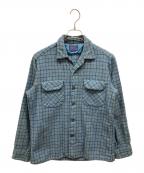 PENDLETONペンドルトン）の古着「チェックネルシャツ」｜ブルー