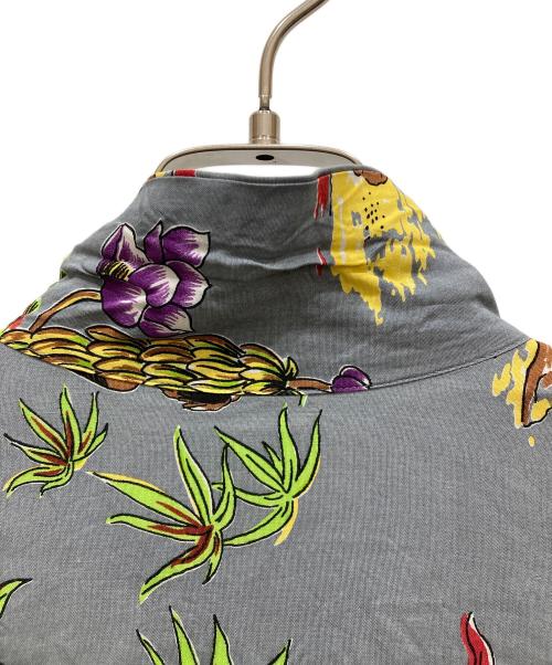 WACKO MARIA（ワコマリア）WACKO MARIA (ワコマリア) JAMAICA L/S HAWAIAN SHIRT ブルー サイズ:SIZE Mの古着・服飾アイテム