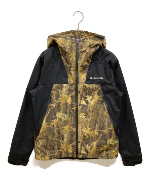Columbia（コロンビア）Columbia (コロンビア) デクルーズサミットパターンジャケット カーキ×ブラック サイズ:SIZE Mの古着・服飾アイテム