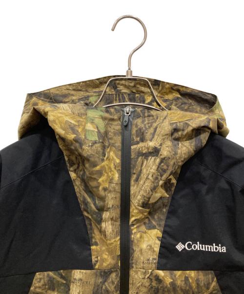 Columbia（コロンビア）Columbia (コロンビア) デクルーズサミットパターンジャケット カーキ×ブラック サイズ:SIZE Mの古着・服飾アイテム