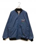 CALEEキャリー）の古着「10oz Denim lib jacket」｜インディゴ