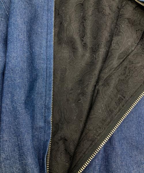 CALEE（キャリー）CALEE (キャリー) 10oz Denim lib jacket インディゴ サイズ:SIZE Mの古着・服飾アイテム