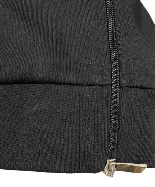 BIKKEMBERGS（ビッケンバーグ）BIKKEMBERGS (ビッケンバーグ) ロゴテープジップジャケット ブラック サイズ:SIZE Mの古着・服飾アイテム
