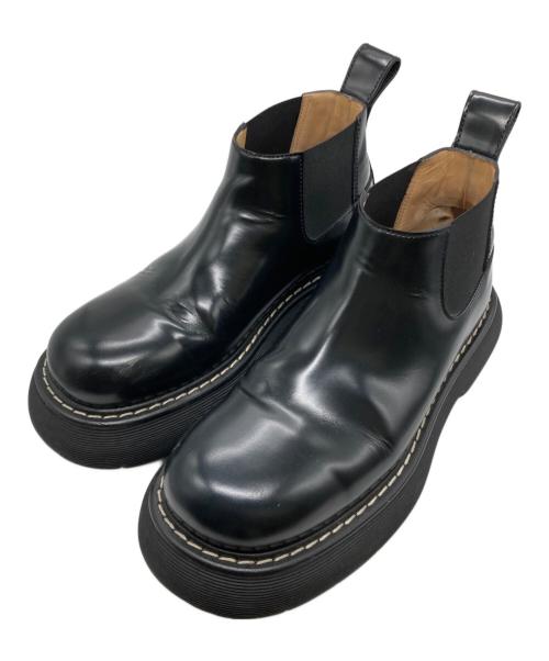 BOTTEGA VENETA（ボッテガベネタ）BOTTEGA VENETA (ボッテガベネタ) swell ankle boots ブラック サイズ:SIZE 41の古着・服飾アイテム