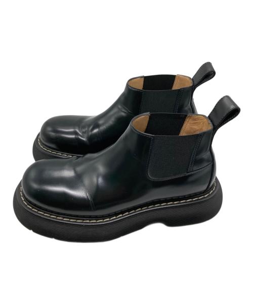 BOTTEGA VENETA（ボッテガベネタ）BOTTEGA VENETA (ボッテガベネタ) swell ankle boots ブラック サイズ:SIZE 41の古着・服飾アイテム