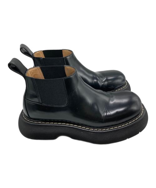 BOTTEGA VENETA（ボッテガベネタ）BOTTEGA VENETA (ボッテガベネタ) swell ankle boots ブラック サイズ:SIZE 41の古着・服飾アイテム
