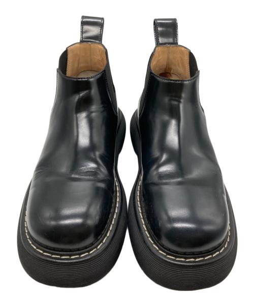 BOTTEGA VENETA（ボッテガベネタ）BOTTEGA VENETA (ボッテガベネタ) swell ankle boots ブラック サイズ:SIZE 41の古着・服飾アイテム
