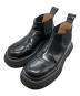 BOTTEGA VENETA（ボッテガベネタ）の古着「swell ankle boots」｜ブラック