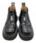 中古・古着 BOTTEGA VENETA (ボッテガベネタ) swell ankle boots ブラック サイズ:SIZE 41：42000円