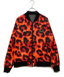 F.C.R.B.（エフシーレアルブリストル）の古着「REVERSIBLE PDK JACKET」｜グレー×レッド