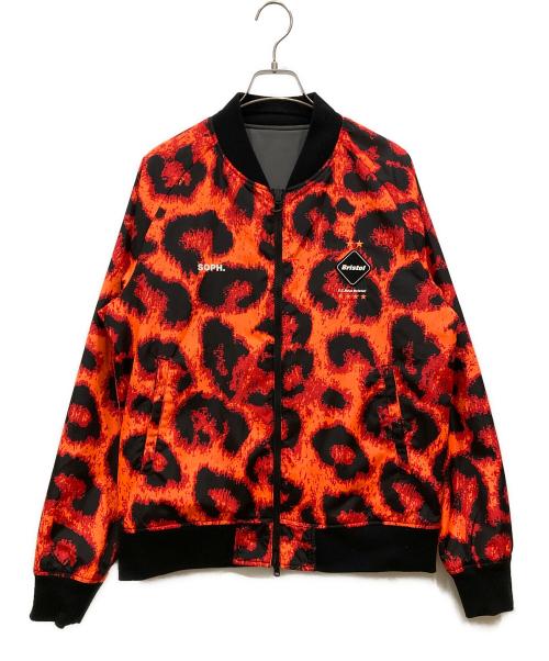 F.C.R.B.（エフシーレアルブリストル）F.C.R.B. (エフシーレアルブリストル) REVERSIBLE PDK JACKET グレー×レッド サイズ:SIZE Lの古着・服飾アイテム