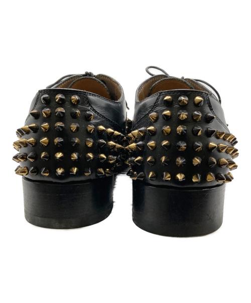 Christian Louboutin（クリスチャン・ルブタン）Christian Louboutin (クリスチャン・ルブタン) スタッズレザーシューズ ブラック サイズ:SIZE 41の古着・服飾アイテム