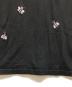 中古・古着 Dior Homme (ディオール オム) KAWS (カウズ) 総柄Bee刺繍入りTシャツ ブラック サイズ:SIZE S：23000円