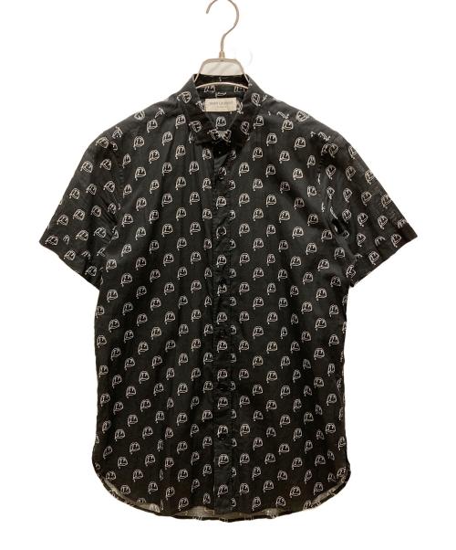 Saint Laurent Paris（サンローランパリ）Saint Laurent Paris (サンローランパリ) スモーキングリップ プリント半袖Tシャツ ブラック サイズ:SIZE Sの古着・服飾アイテム