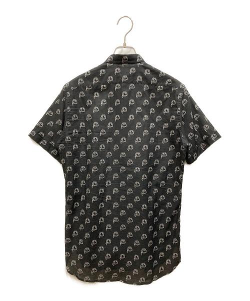 Saint Laurent Paris（サンローランパリ）Saint Laurent Paris (サンローランパリ) スモーキングリップ プリント半袖Tシャツ ブラック サイズ:SIZE Sの古着・服飾アイテム