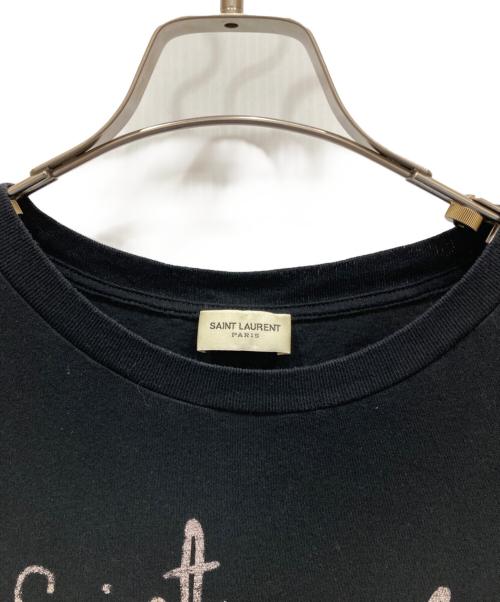 Saint Laurent Paris（サンローランパリ）Saint Laurent Paris (サンローランパリ) ブラッドラスター 半袖シャツ ブラック サイズ:SIZE 38/15の古着・服飾アイテム