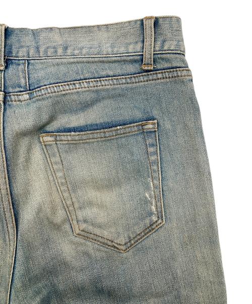 Saint Laurent Paris（サンローランパリ）Saint Laurent Paris (サンローランパリ) デストロイ加工クラッシュスキニーデニムパンツ インディゴ サイズ:SIZE 30の古着・服飾アイテム