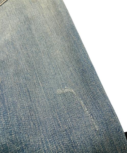 Saint Laurent Paris（サンローランパリ）Saint Laurent Paris (サンローランパリ) デストロイ加工クラッシュスキニーデニムパンツ インディゴ サイズ:SIZE 30の古着・服飾アイテム