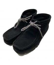 CLARKS×BEAMS（クラークス×ビームス）の古着「ワラビーブーツ」｜ブラック