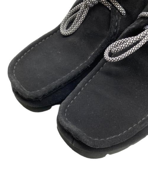 CLARKS（クラークス）CLARKS (クラークス) BEAMS (ビームス) ワラビーブーツ ブラック サイズ:26cmの古着・服飾アイテム