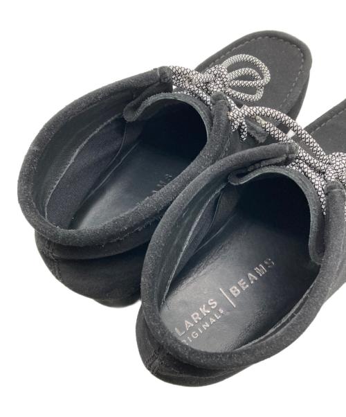 CLARKS（クラークス）CLARKS (クラークス) BEAMS (ビームス) ワラビーブーツ ブラック サイズ:26cmの古着・服飾アイテム