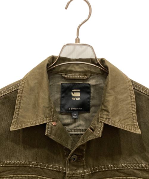 G-STAR RAW（ジースターロゥ）G-STAR RAW (ジースターロゥ) Dakota Jacket カーキ サイズ:SIZE XSの古着・服飾アイテム