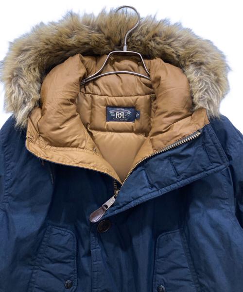 RRL（ダブルアールエル）RRL (ダブルアールエル) WESTERN COTTON BLEND DOWN PARKA ネイビー サイズ:SIZE Mの古着・服飾アイテム