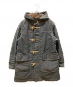 RRLダブルアールエル）の古着「WARSPITE DEFFLE COAT ジャングルクロス ダッフルコート」｜ネイビー